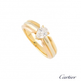 Cartier Trinity Diamond Ring 0.50ct G/VVS2